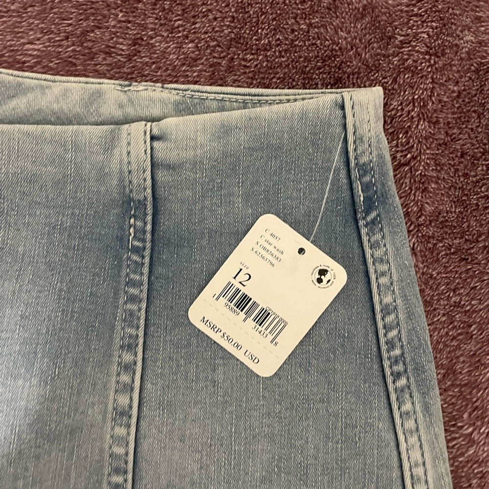 Free people Jean skirt